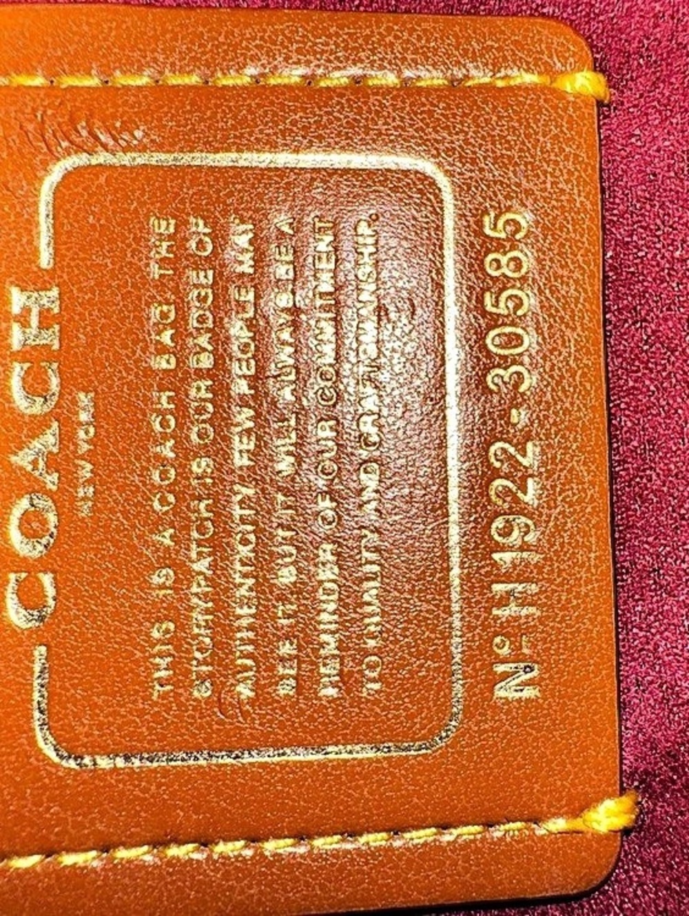 Coach Parker Shoulder Bag in Signature Canvas with Tea Rose Turnlock Signature - Picture 13 of 14